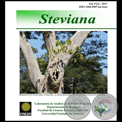 REVISTA STEVIANA - VOLUMEN 9 (1) - AO 2017 - Publicacin del Herbario FACEN